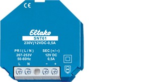 ELTAKO – Schaltnetzteil - SNT61-230V/12V DC-0,5A